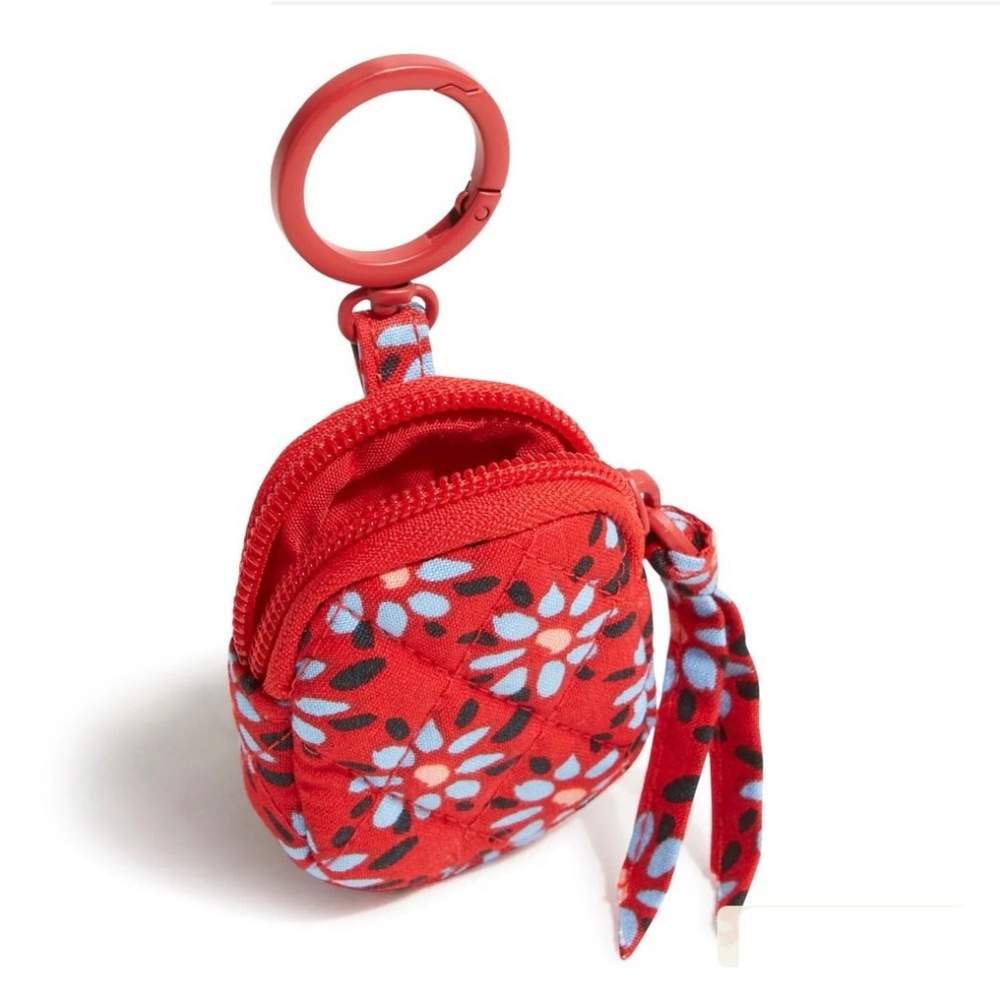 Vera Bradley Bag Charm for AirPods in Venetian Flowers Print. New